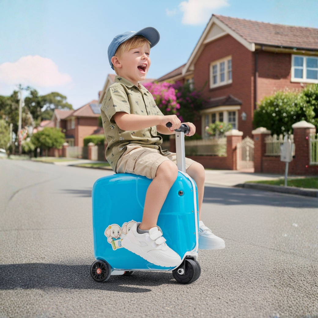 Airwheel SQ3S | Electric Rideable Smart Suitcase for Kids | 20-Inch with 15L Capacity