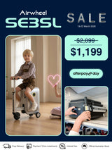 Airwheel SE3SL | Lighter Electric Rideable Smart Suitcase | 20-Inch with 20L Capacity