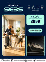 Airwheel SE3S | Electric Rideable Smart Suitcase | 20-Inch with 20L Capacity