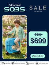 Airwheel SQ3S | Electric Rideable Smart Suitcase for Kids | 20-Inch with 20L Capacity