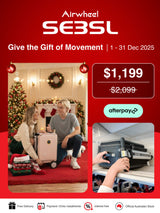 Airwheel SE3SL | Lighter Electric Rideable Smart Suitcase | 20-Inch with 20L Capacity