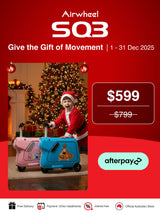 Airwheel SQ3 | Electric Rideable Smart Suitcase for Kids | 20-Inch with 15L Capacity