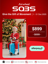 Airwheel SQ3S | Electric Rideable Smart Suitcase for Kids | 20-Inch with 15L Capacity