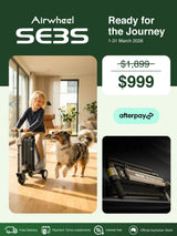Airwheel SE3S | Electric Rideable Smart Suitcase | 20-Inch with 20L Capacity