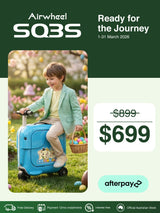 Airwheel SQ3S | Electric Rideable Smart Suitcase for Kids | 20-Inch with 20L Capacity