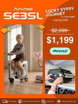 Airwheel SE3SL | Lighter Electric Rideable Smart Suitcase | 20-Inch with 20L Capacity