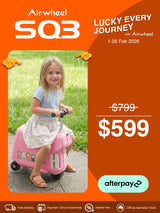 Airwheel SQ3 | Electric Rideable Smart Suitcase for Kids | 20-Inch with 15L Capacity