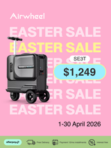 Airwheel SE3T | Electric Rideable Smart Suitcase | 24-Inch with 48L Capacity